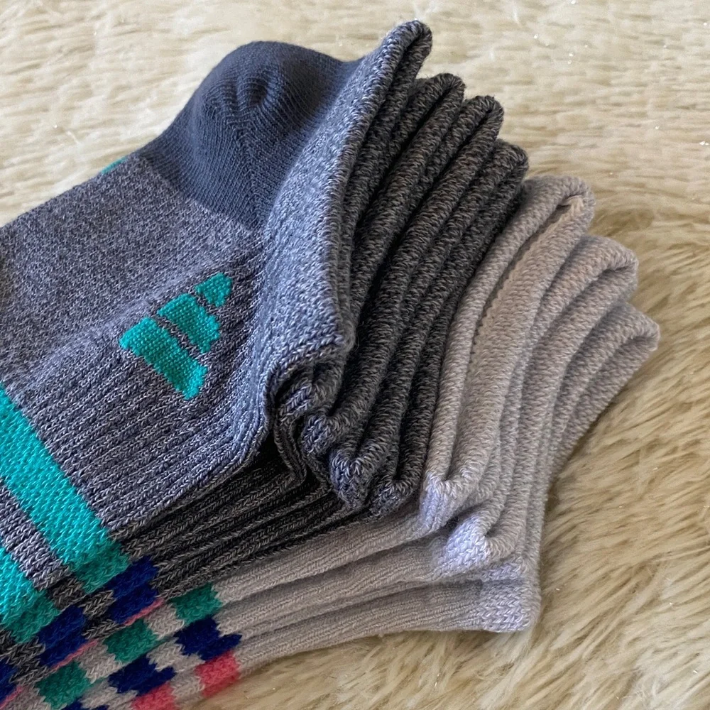 adidas Girls' 6-  Athletic Socks